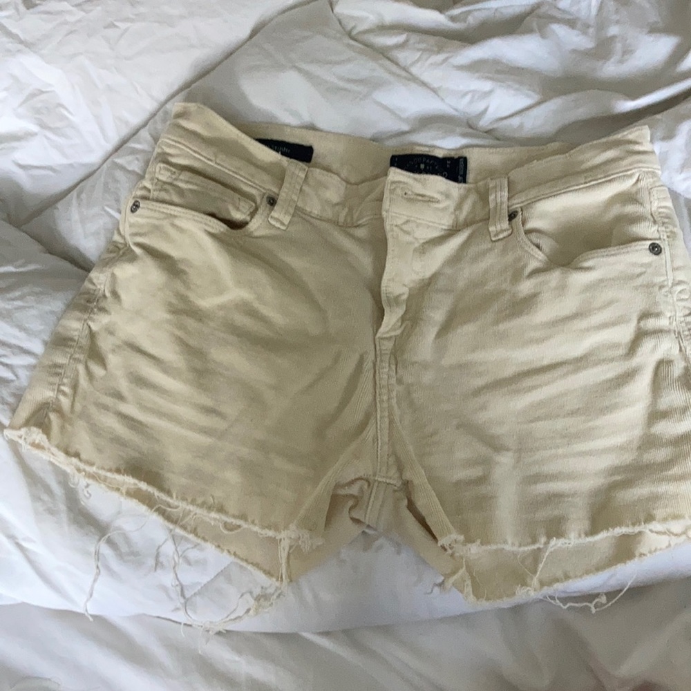 Lucky brand high waisted cutoff shorts